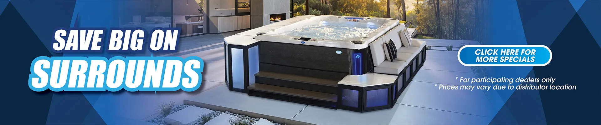 Calspas hot tub being used in a family setting - Raleigh