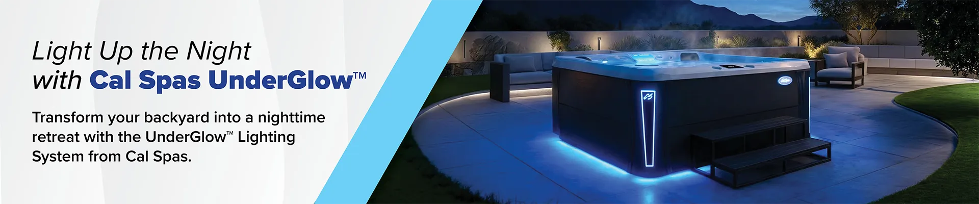 Calspas hot tub being used in a family setting - Raleigh